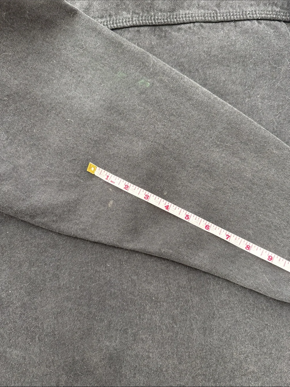 Vintage AMI Men's Black Cotton Field Jacket // M // Y2K - Picture 13 of 15